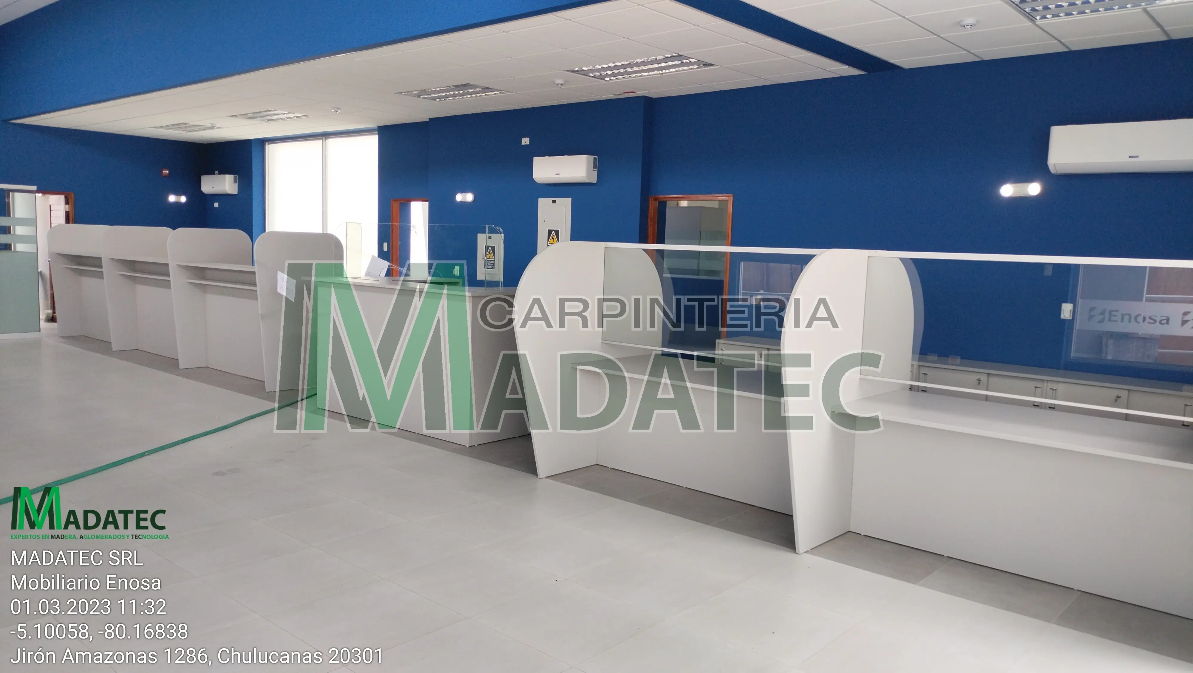 Oficinas ENOSA Chulucanas - Mobiliario